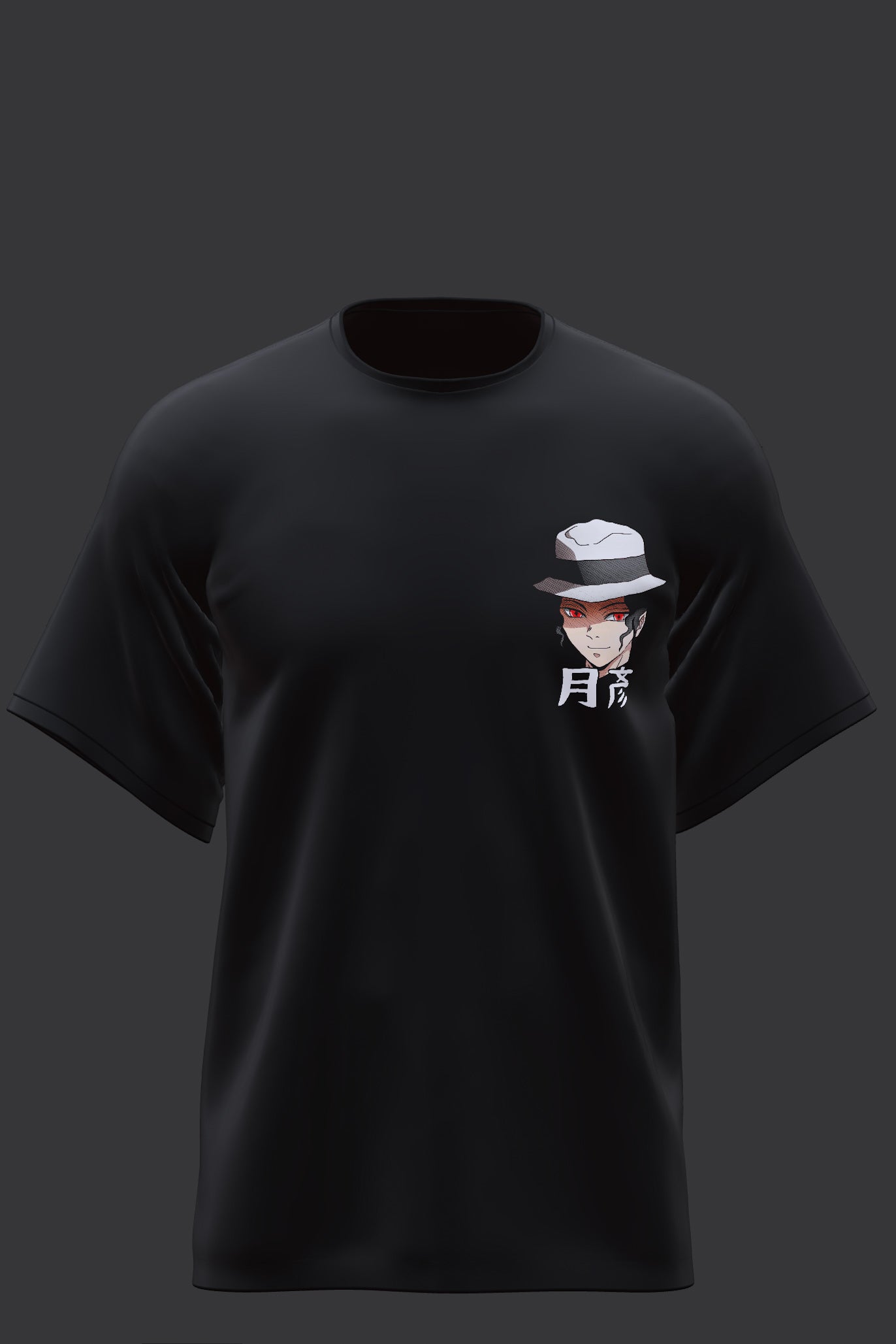 Blood Moon Reign – Muzan Oversized Tee (Black)