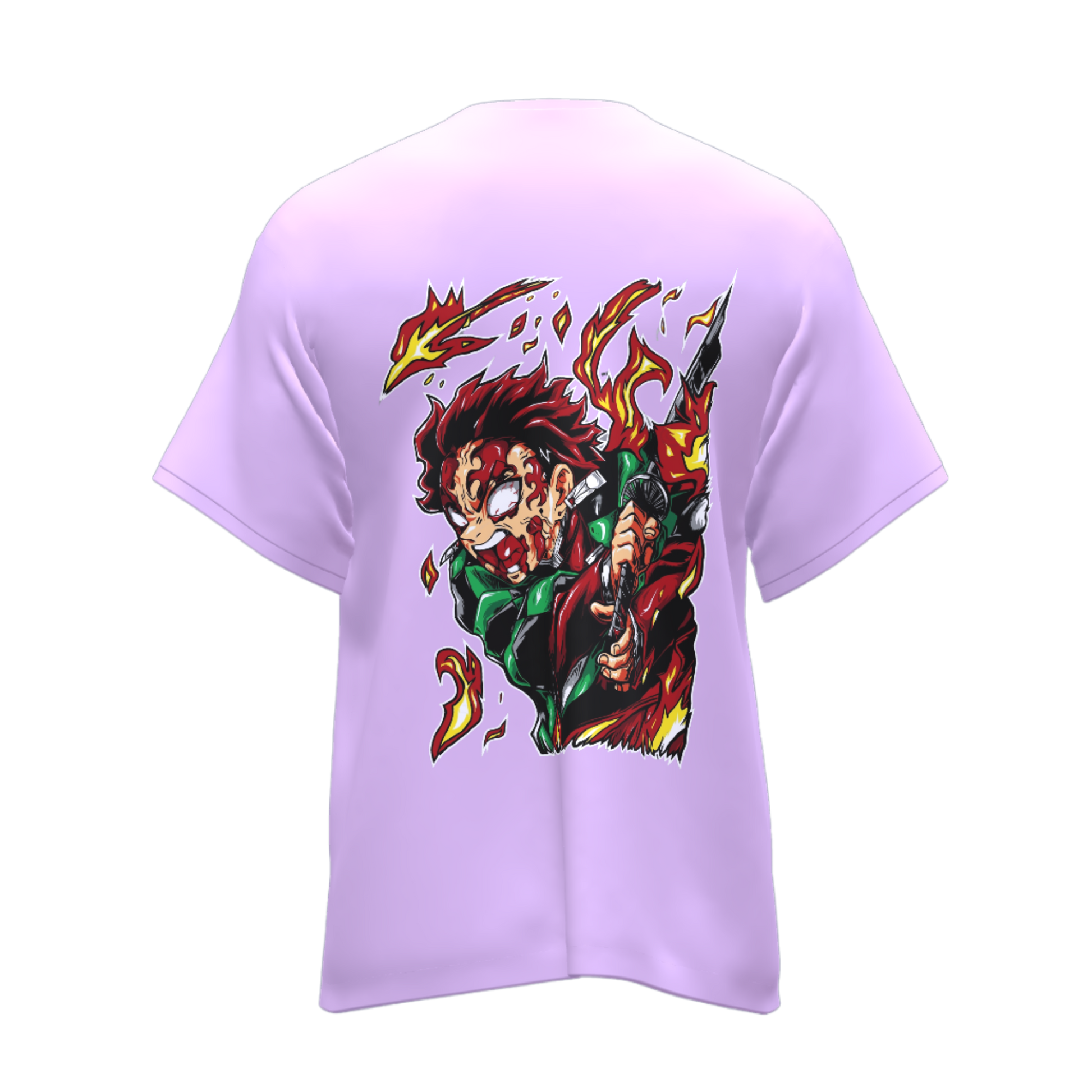 Demon Slayer Tanjiro- Oversized Tee