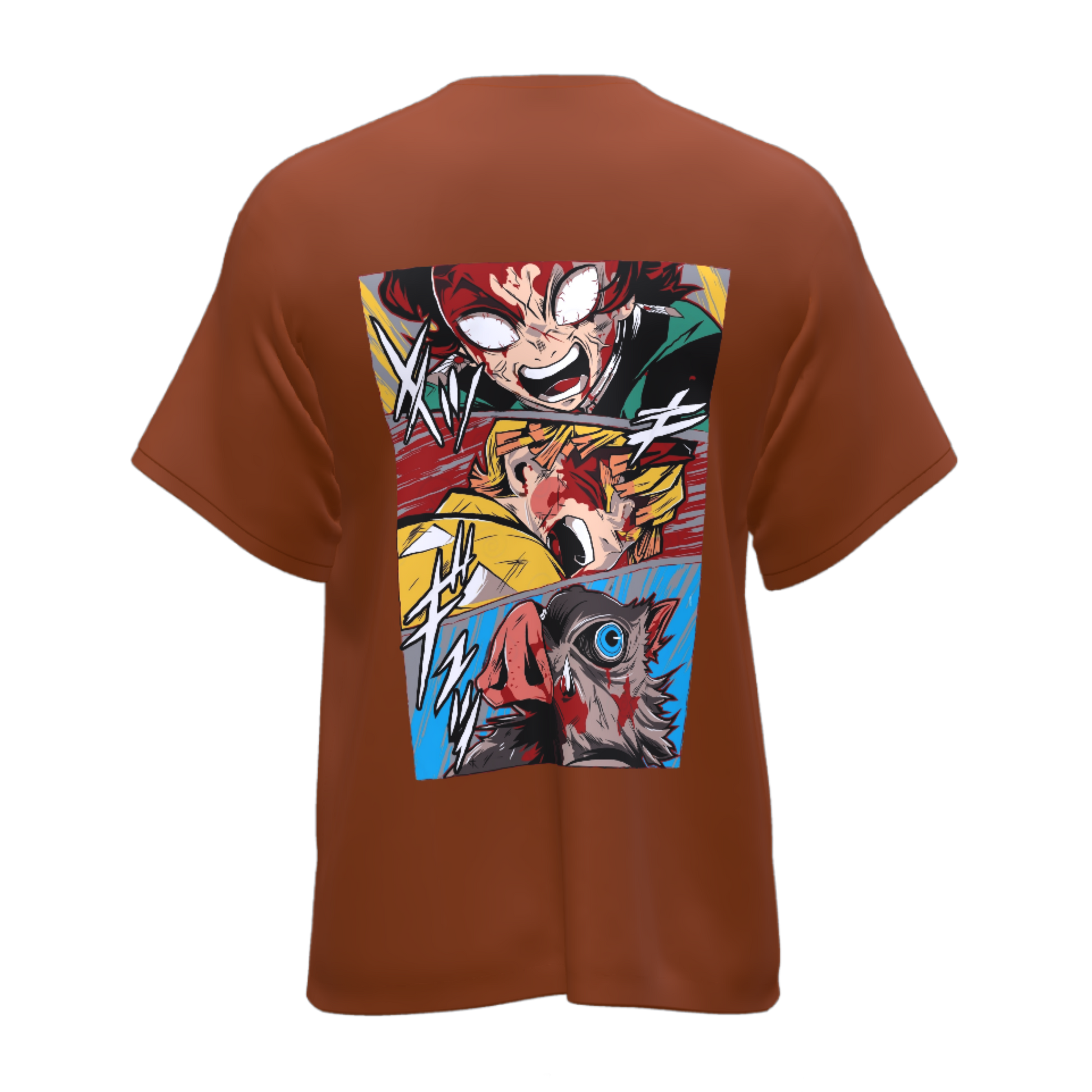 Demon Slayer Tanjiro 2- Oversized Tee
