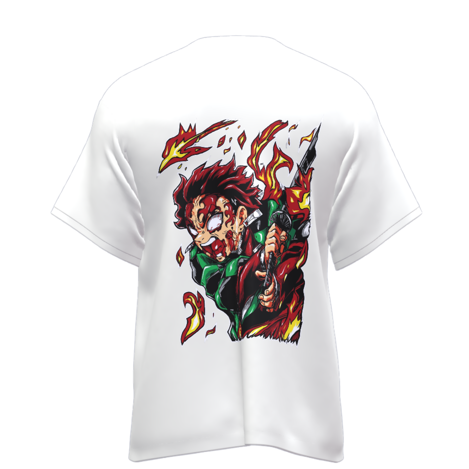 Demon Slayer Tanjiro- Oversized Tee