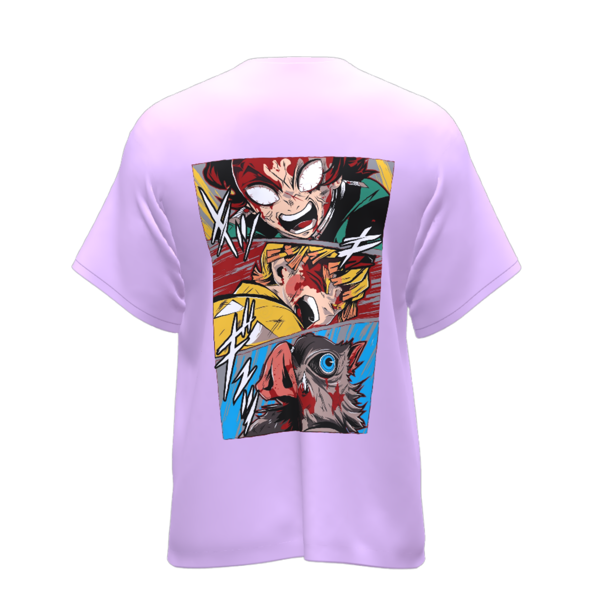 Demon Slayer Tanjiro 2- Oversized Tee