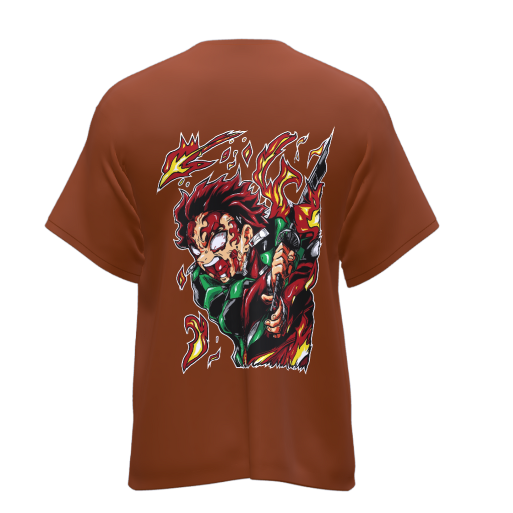 Demon Slayer Tanjiro- Oversized Tee