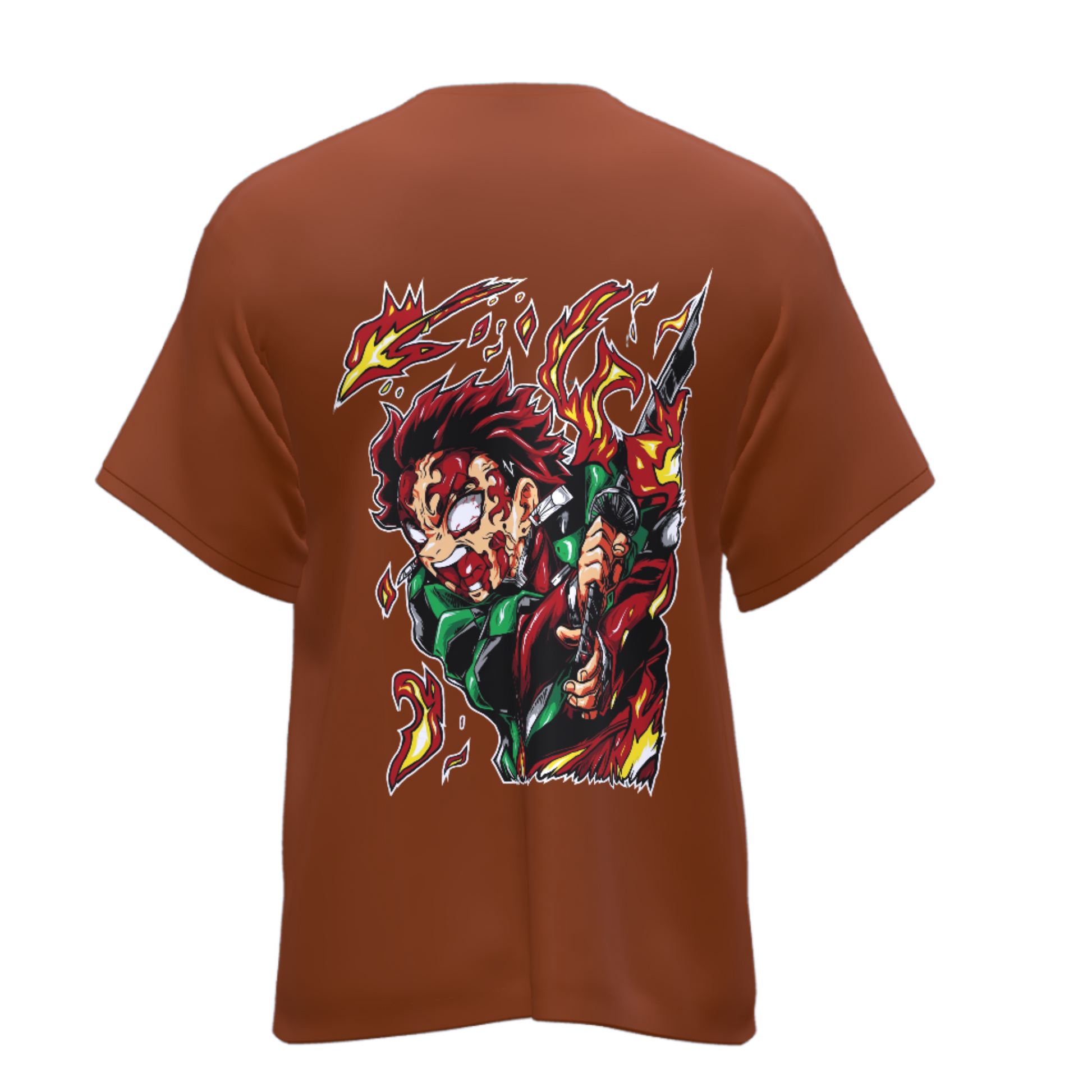 Demon Slayer Tanjiro- Oversized Tee