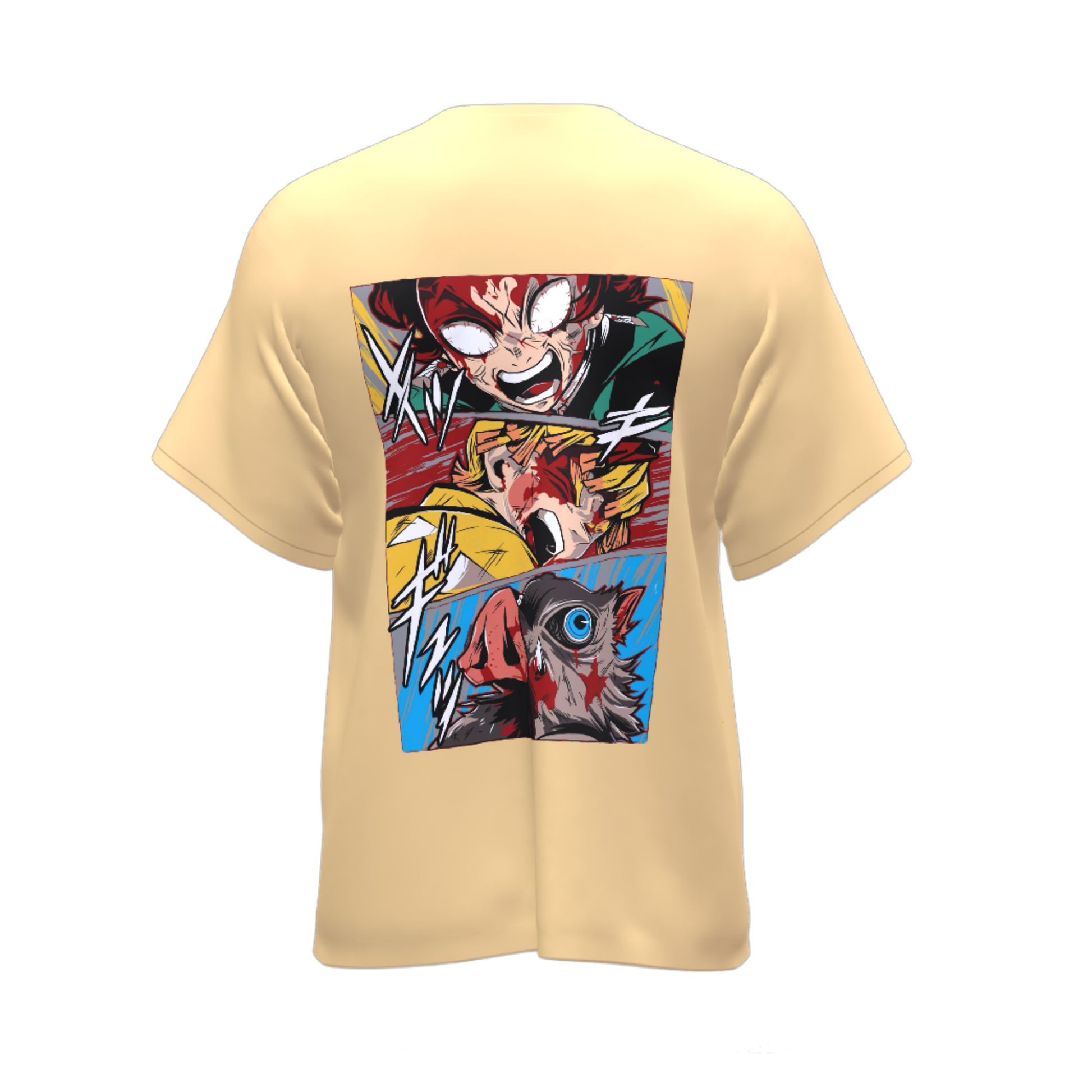 Demon Slayer Tanjiro 2- Oversized Tee