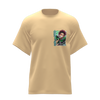 Demon Slayer Tanjiro Fire- Oversized Tee