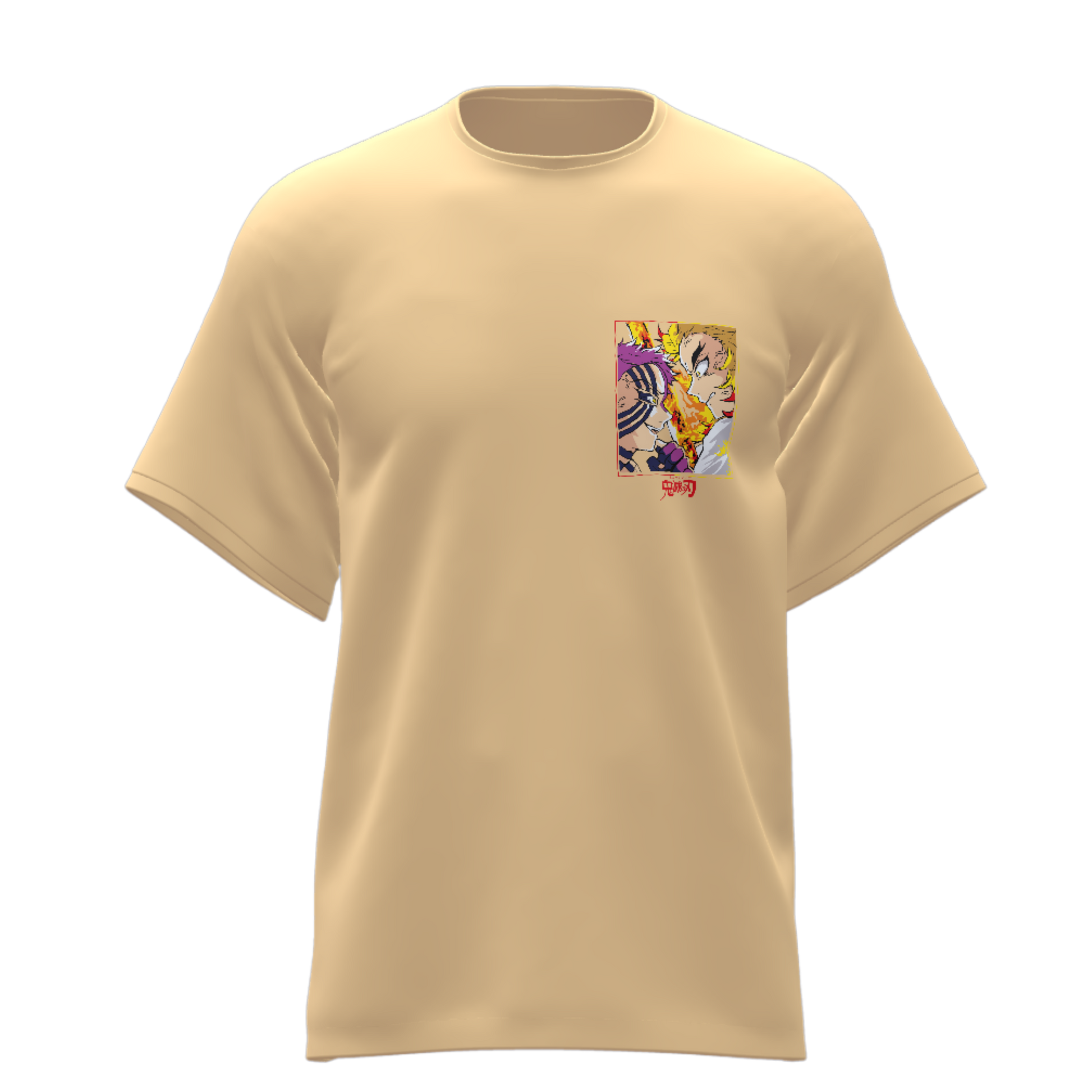 Demon Slayer Rengoku- Oversized Tee