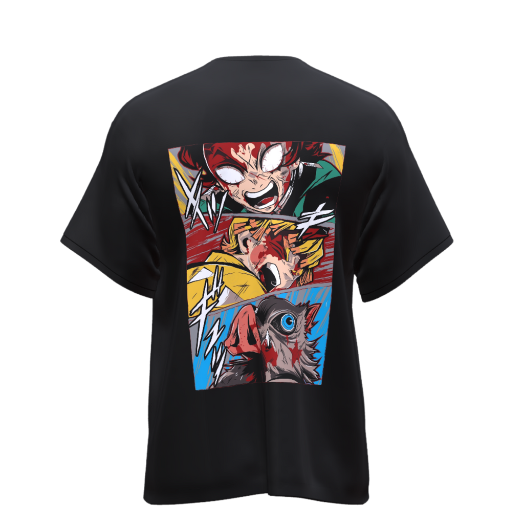 Demon Slayer Tanjiro 2- Oversized Tee