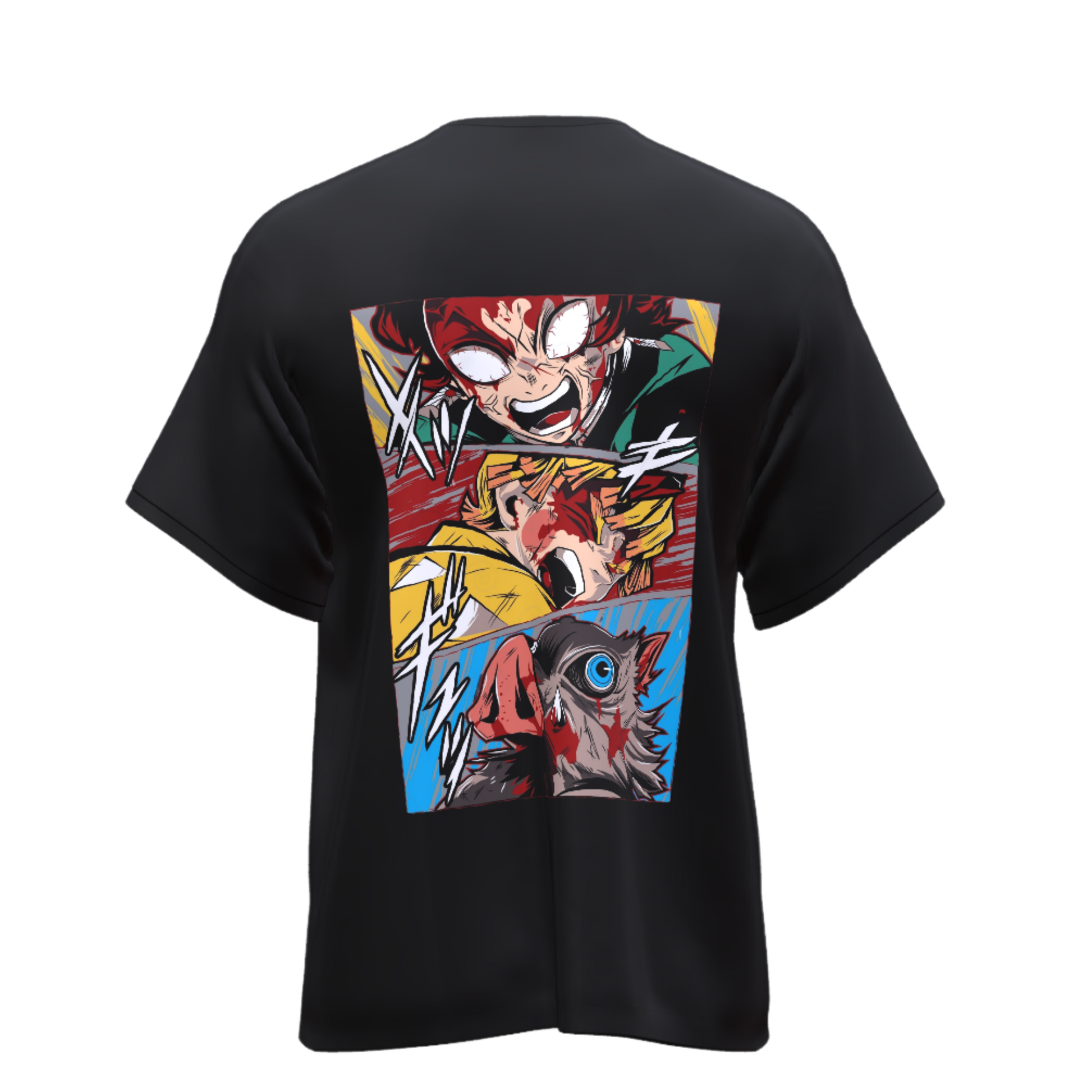 Demon Slayer Tanjiro 2- Oversized Tee