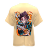 Demon Slayer Tanjiro Fire- Oversized Tee