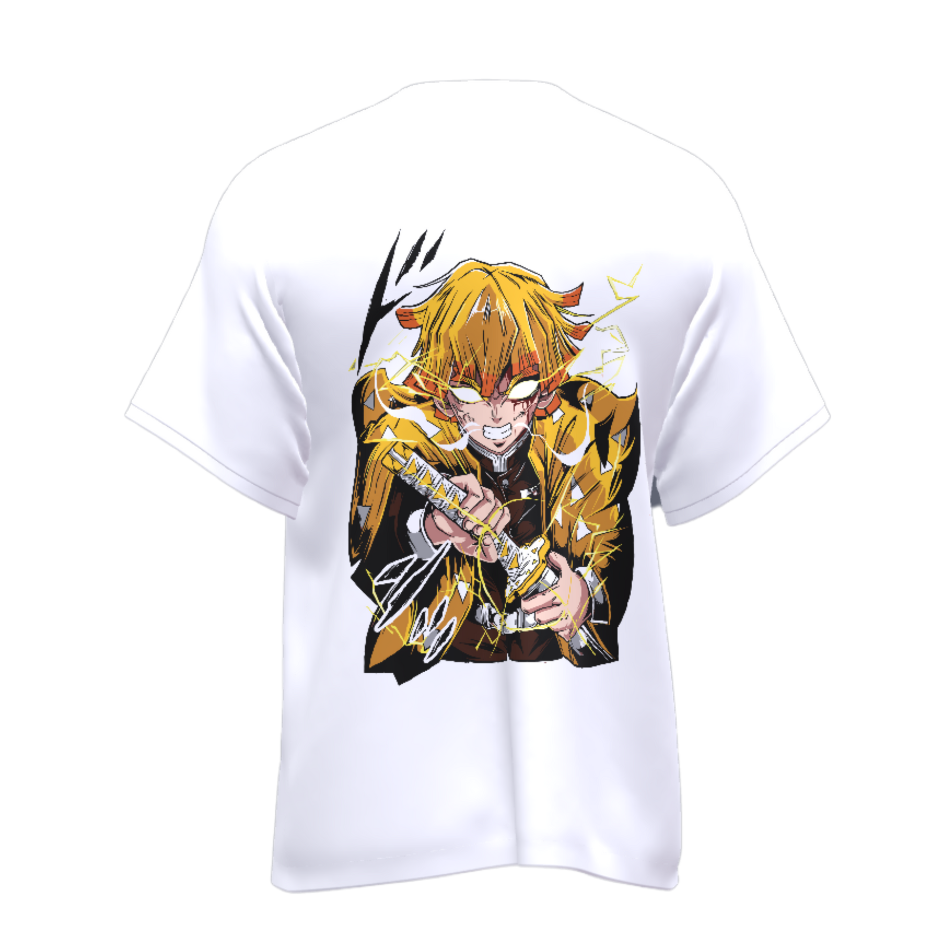 Demon Slayer Zenitsu- Oversized Tee