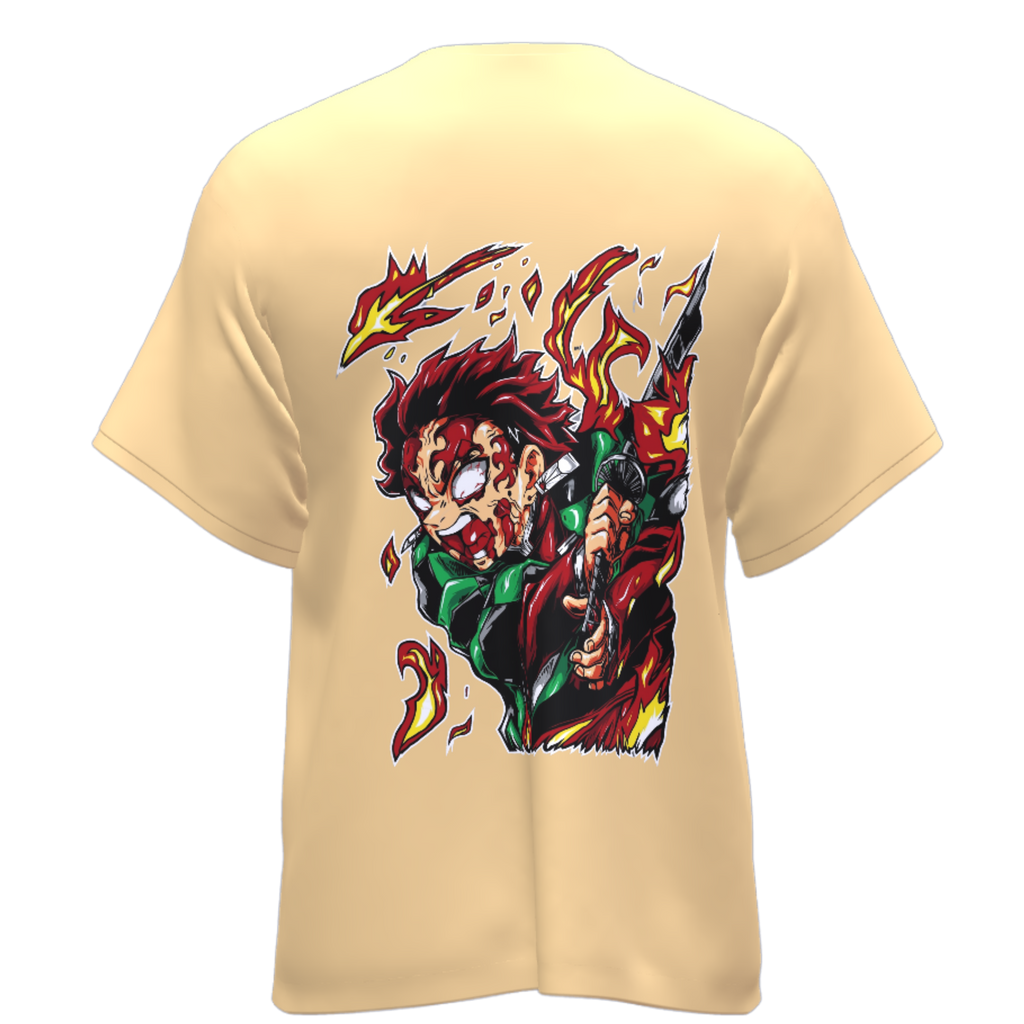 Demon Slayer Tanjiro- Oversized Tee