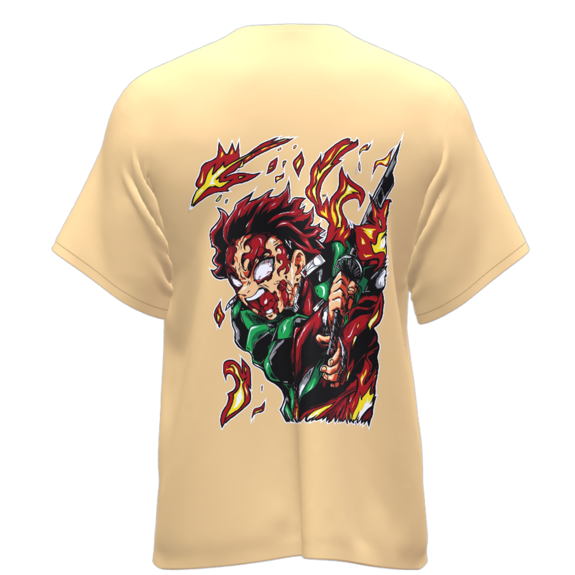 Demon Slayer Tanjiro- Oversized Tee