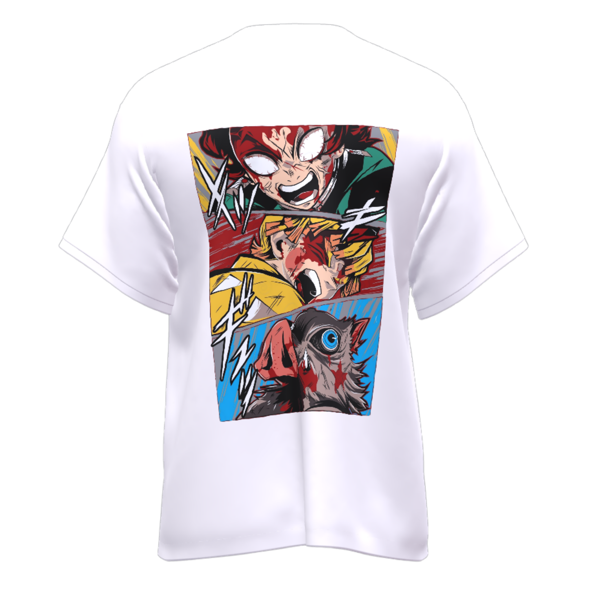 Demon Slayer Tanjiro 2- Oversized Tee