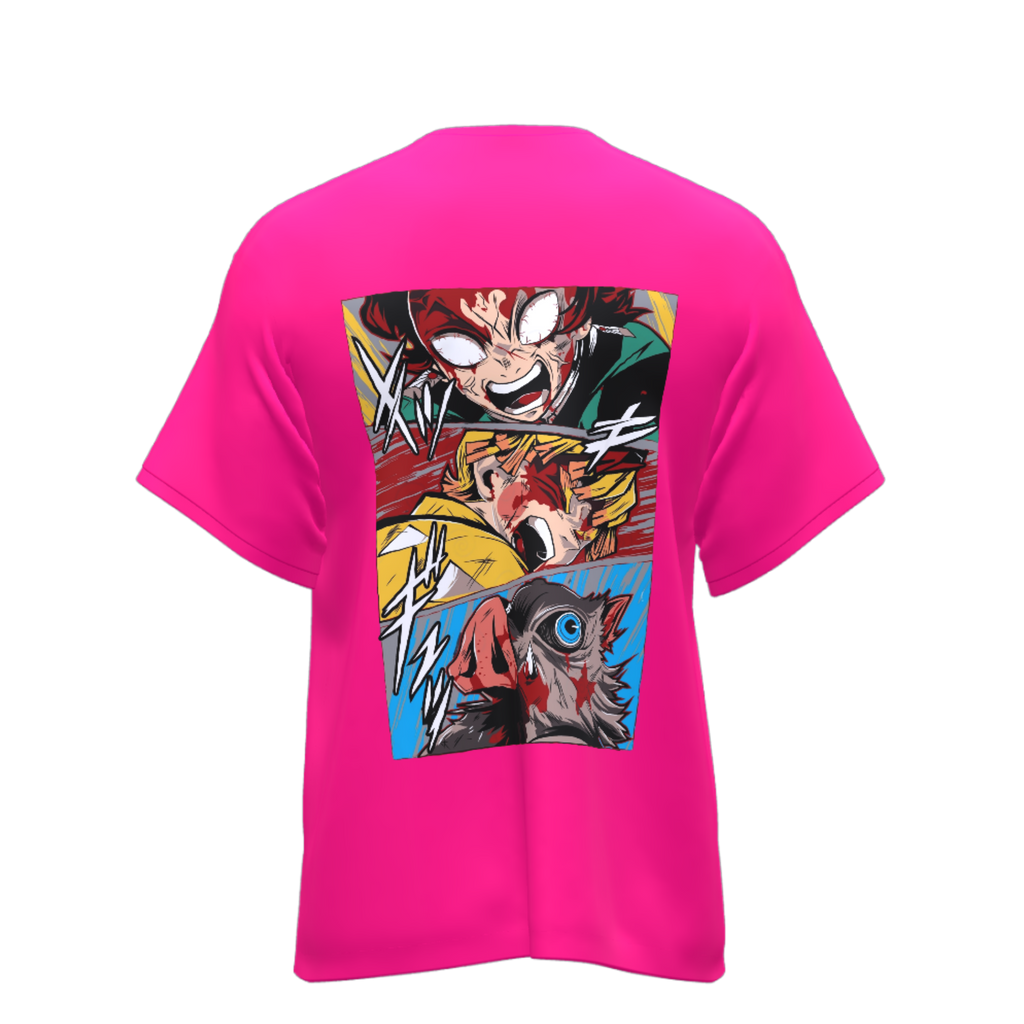 Demon Slayer Tanjiro 2- Oversized Tee