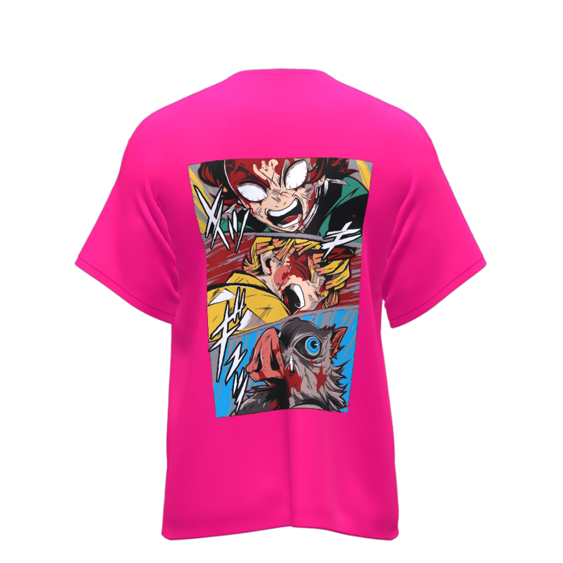 Demon Slayer Tanjiro 2- Oversized Tee