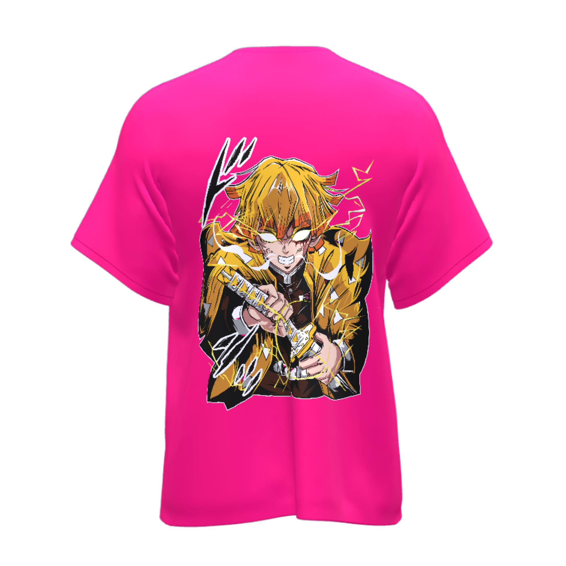 Demon Slayer Zenitsu- Oversized Tee