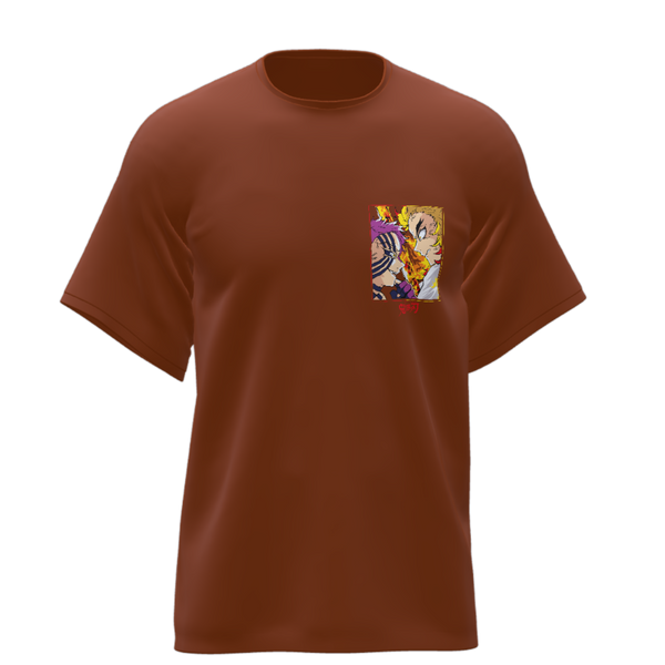 Demon Slayer Rengoku- Oversized Tee