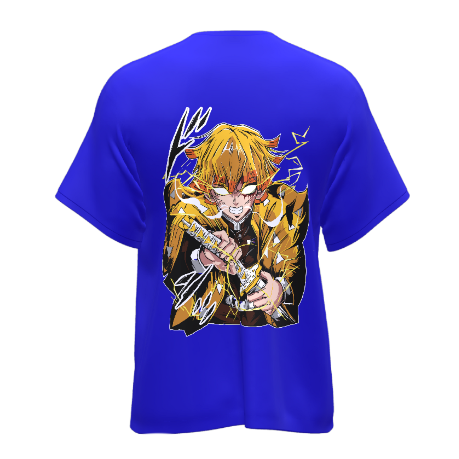 Demon Slayer Zenitsu- Oversized Tee