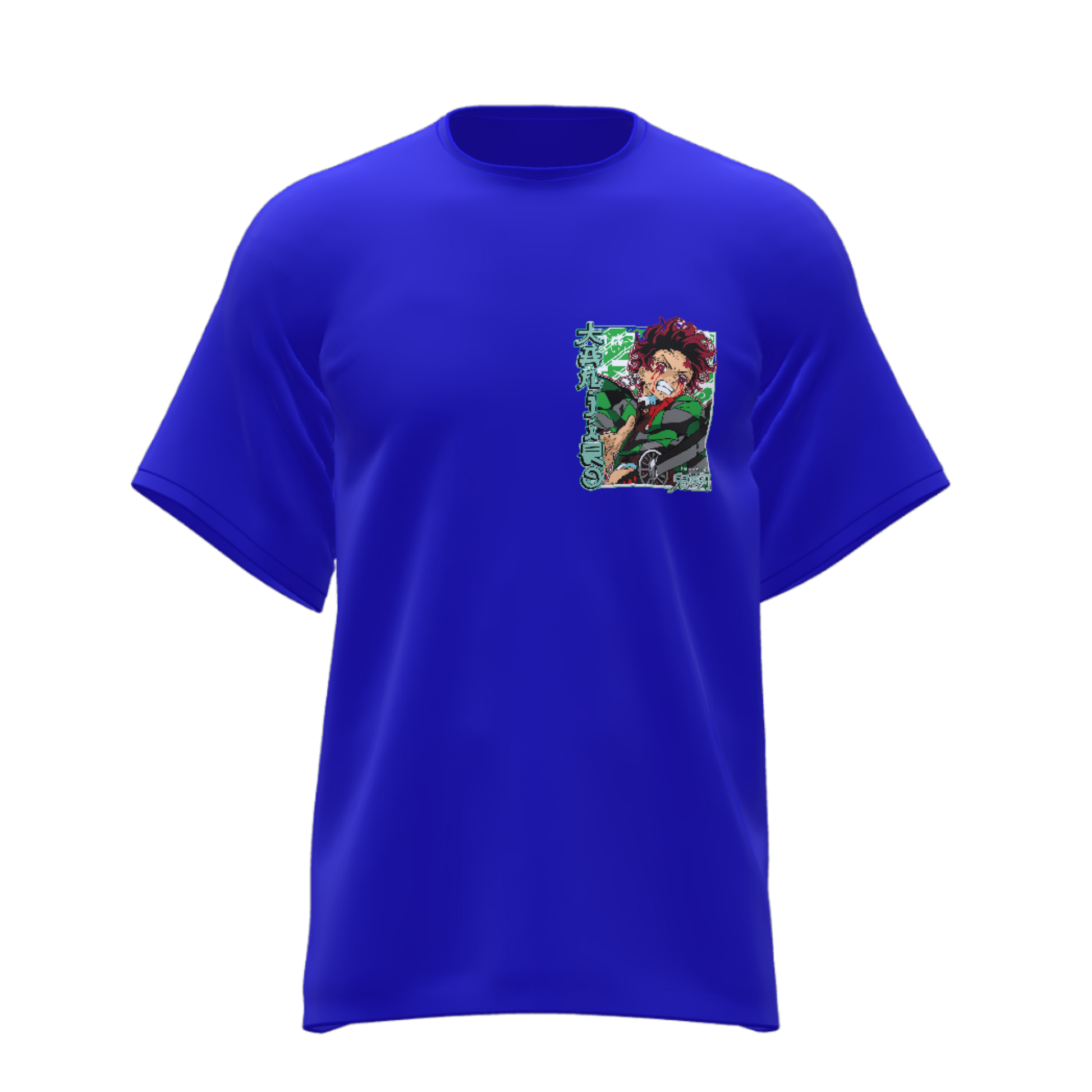 Demon Slayer Tanjiro Fire- Oversized Tee