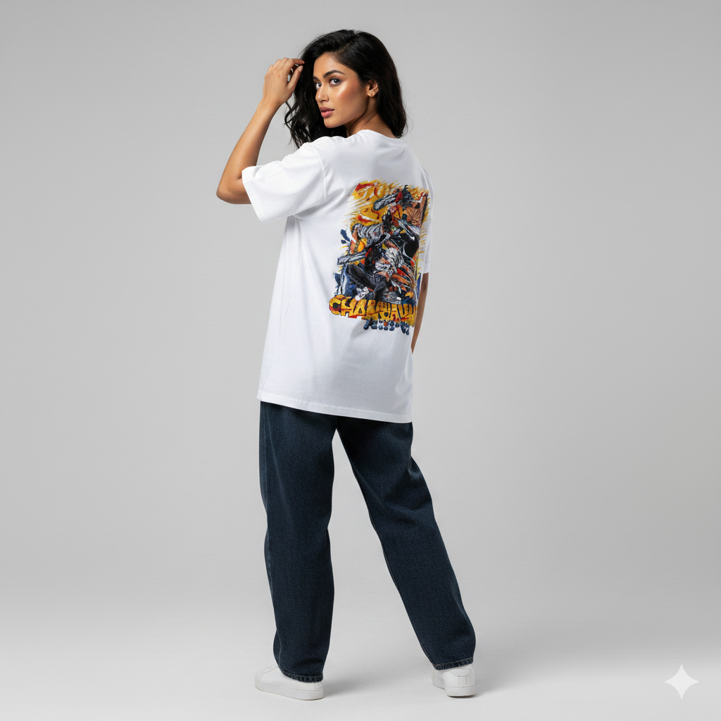 Chain Saw Man- Oversized Tee