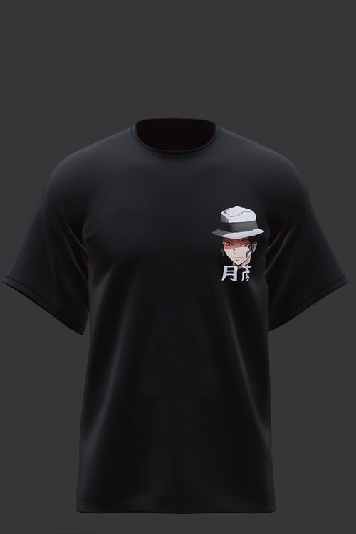 Blood Moon Reign – Muzan Oversized Tee (Black)